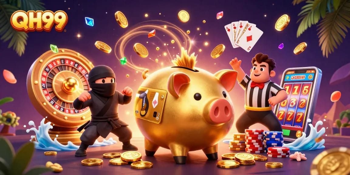 Experience thrilling gameplay at QH99 with dynamic casino action and vibrant characters.