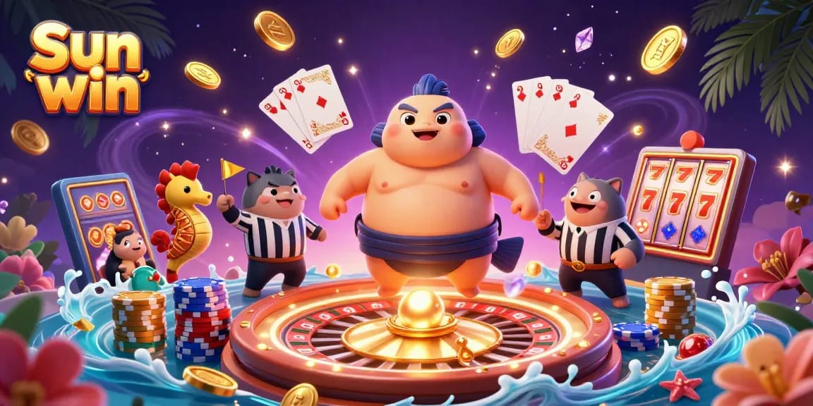 Play exciting games at Sun win with dazzling graphics and dynamic gambling elements.
