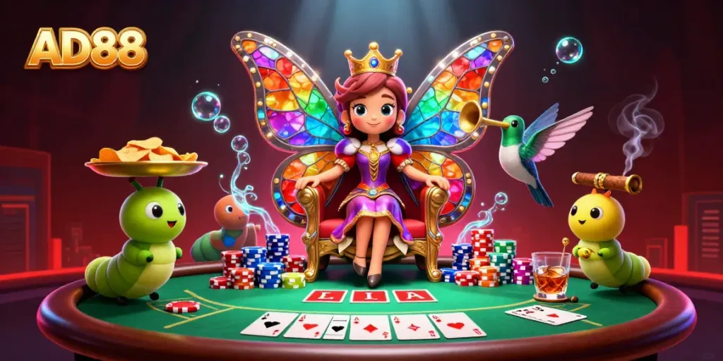 Experience thrilling gaming adventures with AD88's vibrant and engaging casino atmosphere.