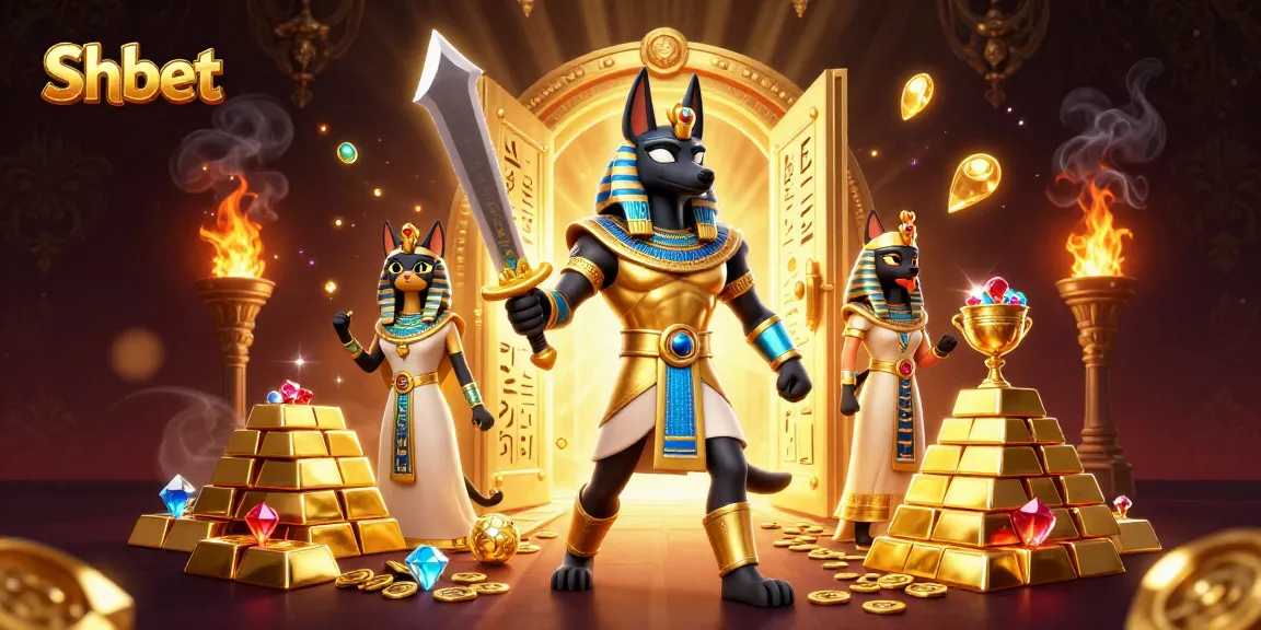 Experience thrilling gameplay and golden treasures at Shbet's dazzling online casino.