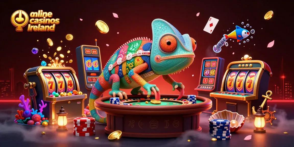 Experience the excitement of online casinos Ireland with vibrant characters and dynamic gaming elements.