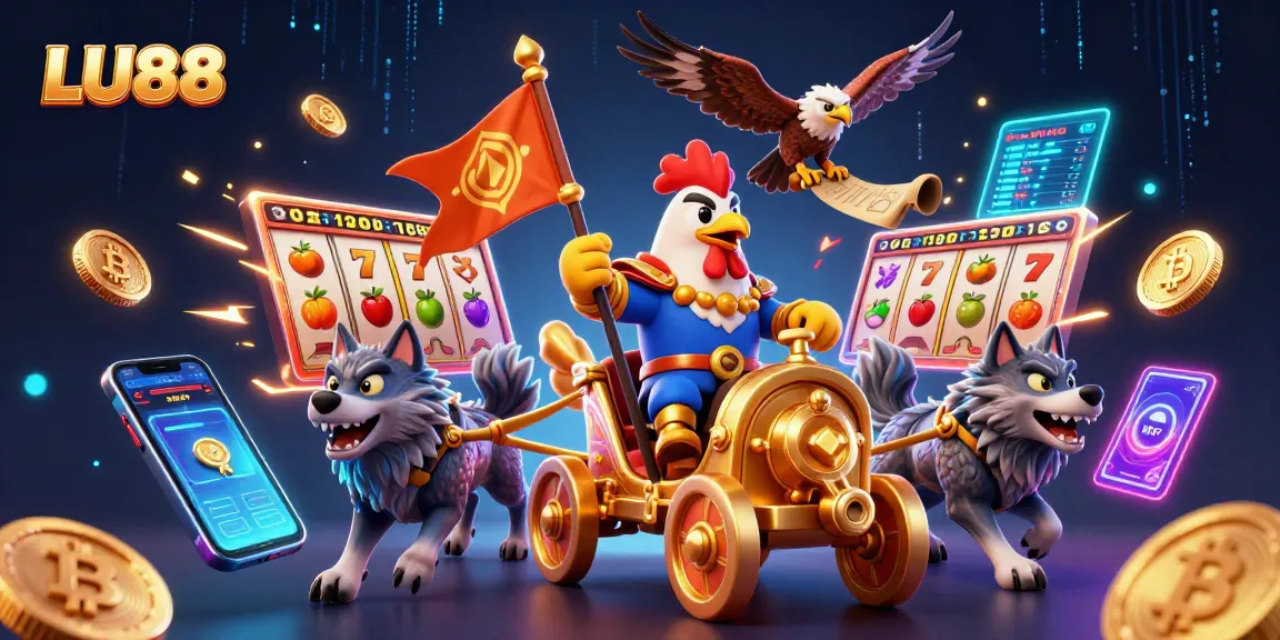 Elevate your gaming experience with LU88's vibrant slot machine adventure!