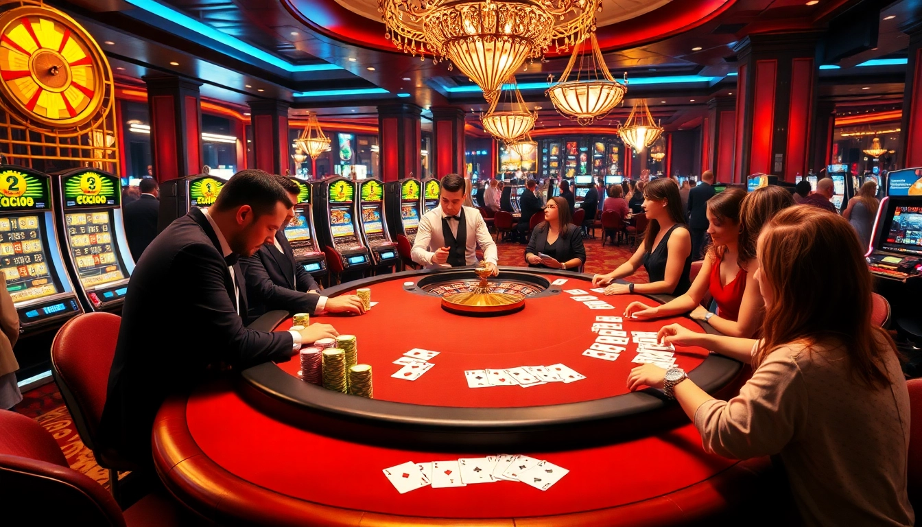 Engaging in thrilling gameplay at nhà cái fun88 with glamorous casino elements.