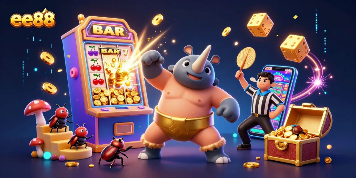 Experience thrilling gameplay at ee88 with our vibrant 3D casino scene featuring rich, dynamic elements.