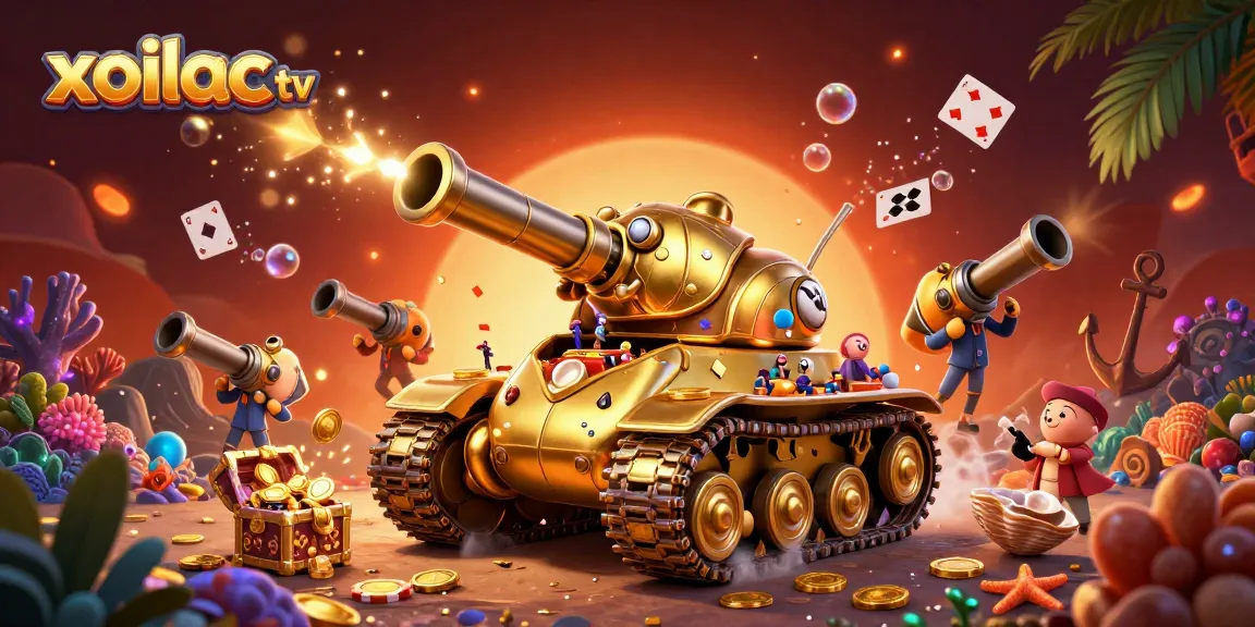Experience exciting gameplay with xoilac tv as the golden beetle tank reveals a miniature casino.